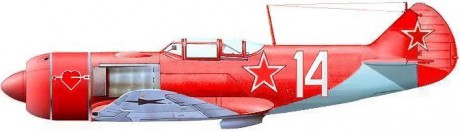 La-7_Aleľuchin - apríl 1945